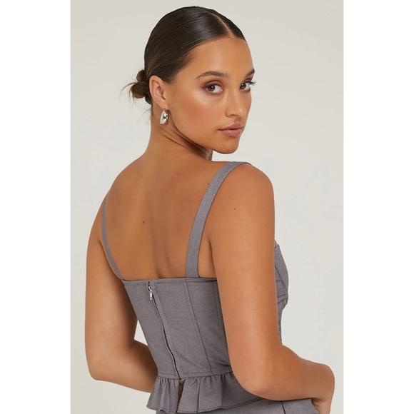 Lioness NWT Cuatro Corset in Slate - Size XL - Picture 5 of 14